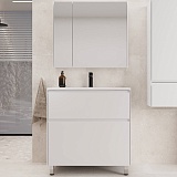 Style Line Мебель для ванной Лима 80 Plus эмаль белая матовая